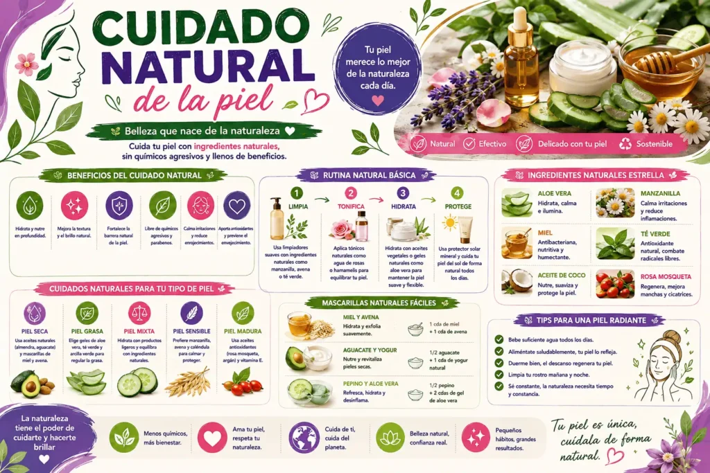 CUIDADO NATURAL DE LA PIEL