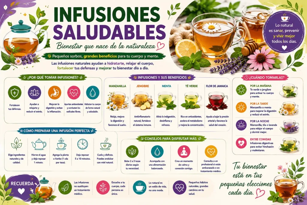 INFUSIONES SALUDABLES