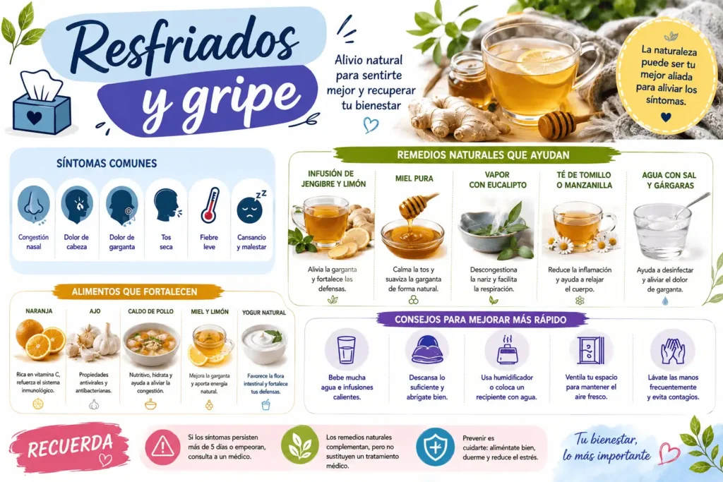 RESFRIADOS Y GRIPE